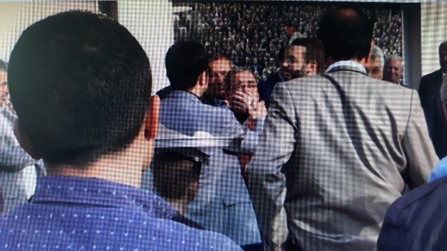 Kadir Aydar’ın yanında Cumhurbaşkanı’na hakaret eden şahıs gözaltına alındı