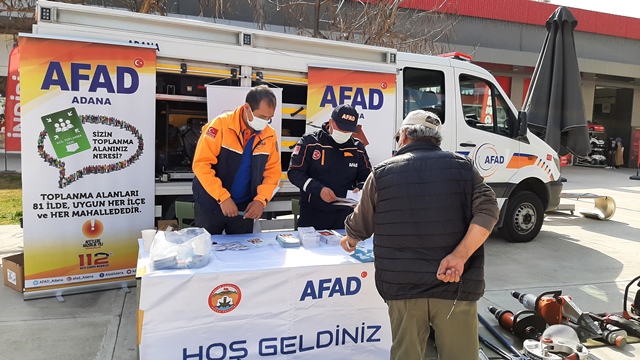 AFAD’ın Deprem Haftası Etkinlikleri M1 Adana’da Gerçekleştirildi!