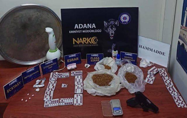 Adana’da Nisan ayında 8 kilo bonzai ele geçirildi