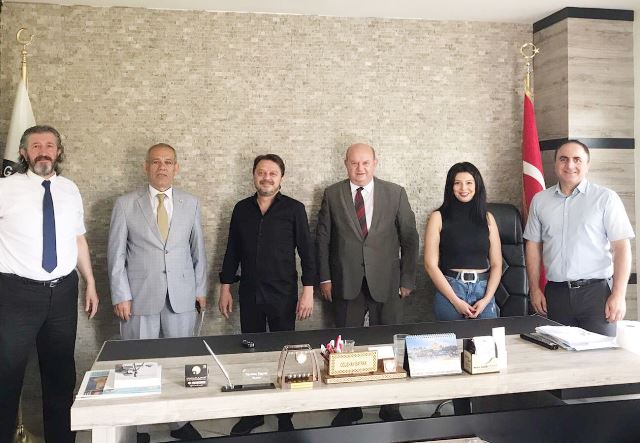 TGF Heyeti İstanbul Avrasya Gazeteciler Cemiyeti’ni ziyaret etti