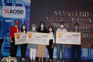 AOSB’NİN ULUSAL ÇAPTAKİ YARIŞMASINDA UMUT VEREN PROJELER