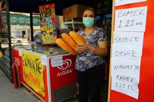 Fırıncıya kızdı ekmeğe 50 kuruş indirim yaptı