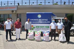 Çukurova’dan besicilere yem desteği