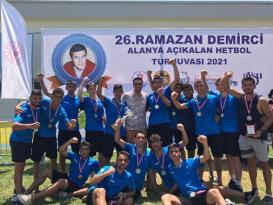 SARIÇAM BELEDİYESİ SPOR KULÜBÜ HENTBOL TAKIMI ŞAMPİYON OLDU