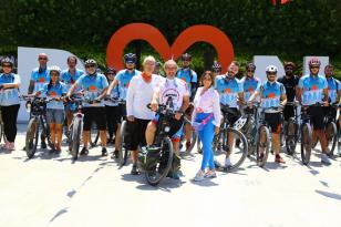 YENİ “ALİ”LER ÖLMESİN DİYE 3 BİN 800 KİLOMETRE PEDAL ÇEVİRDİLER