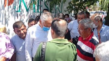 Yangın bölgesinde yaralar sarılıyor