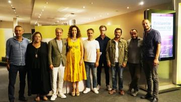 DOSTLARI ALTIN KOZA’DA HASAN SALTIK’I ANDI