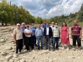 HES, ÇAYI KURUTTU 14 KÖY SUSUZ KALDI