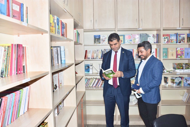 Avukatlar Anadolu Ortaokulu’na kütüphane kazandırdı