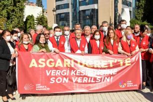 “ASGARİ ÜCRET’TEN VERGİ ALINMASIN”