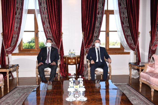 KKTC BAŞBAKANI ERSAN SANER’DEN VALİ ELBAN’A ZİYARET