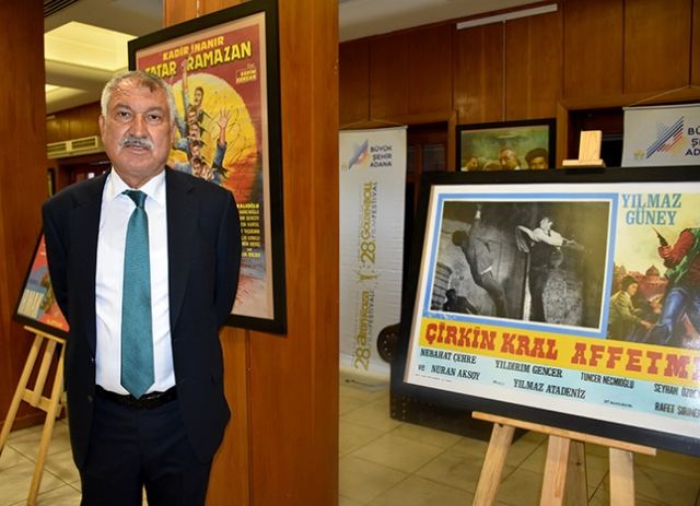 Çukurova’dan Beyazperdeye Sinema Afişleri Sergisi yoğun ilgi gördü