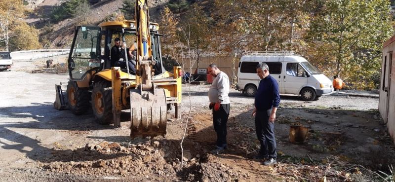 Yangın bölgesinde mesire alanı oluşturuldu