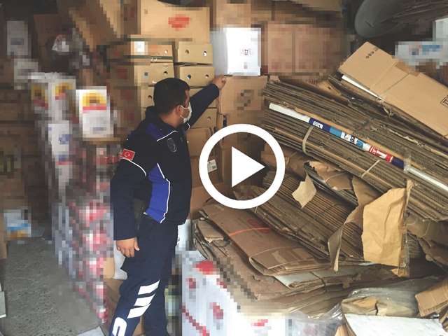 Adana'da stokçuya baskın
