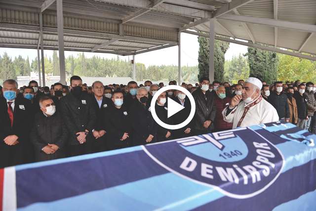 Adana Demirspor'un eski başkanı Gökoğlu son yolculuğuna uğurlandı