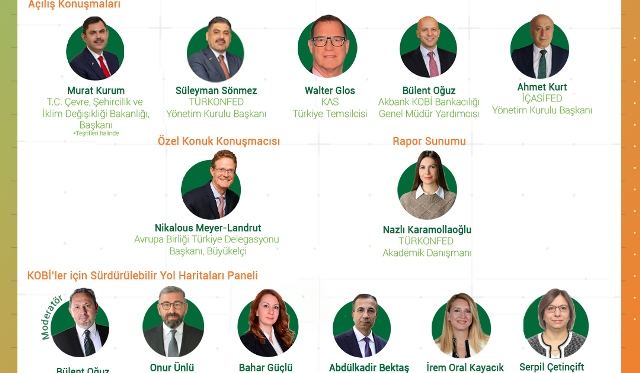 KOBİ’LERİN YEŞİL DÖNÜŞÜMÜNDEKİ YOL HARİTASI MASAYA YATIRILACAK