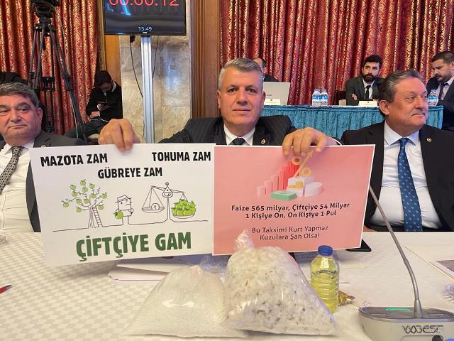 "TARIM OLMADAN YAŞAM OLMAZ"