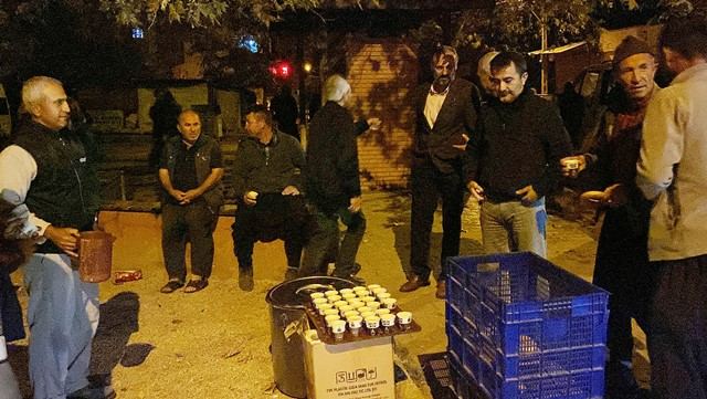 Kozan'da tarım işçilerine sıcak çorba ikramı