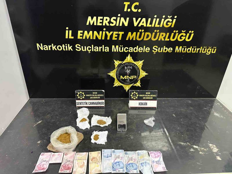 Mersin’de torbacılara yönelik operasyonda 3 şüpheli tutuklandı