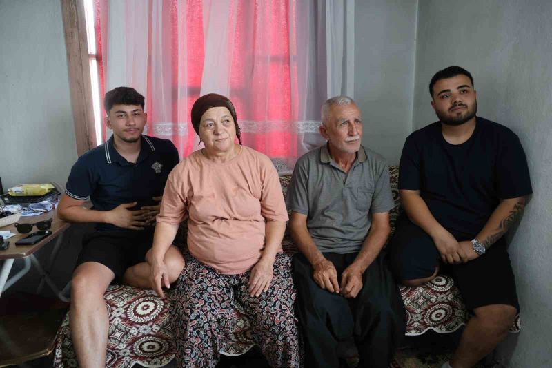 BURAK CAN KESKİN (SOLDA) VE BURAK ARİF KAYA (SAĞDA) İLE AİLESİNE KAVUŞTU