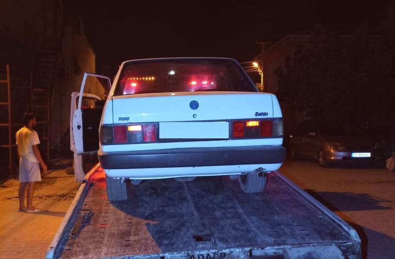 ARAÇ TRAFİKTEN MEN EDİLDİ, SÜRÜCÜYE TOPLAM 555 BİN TL PARA CEZASI KESİLDİ