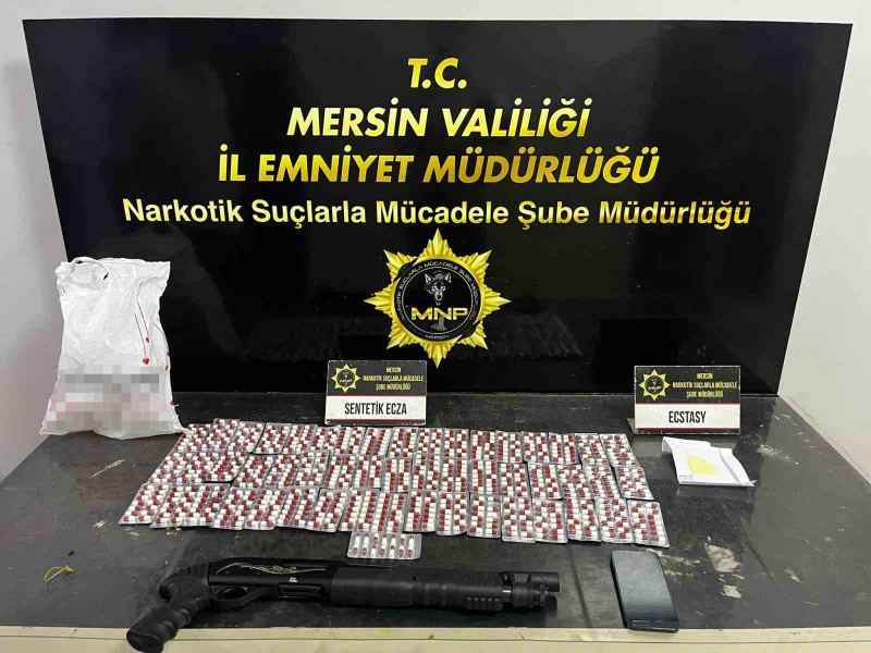 Mersin’de uyuşturucu operasyonu: 2 tutuklama