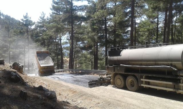 ABB’nin Asfalt hamlesi kırsal ve merkez ilçelerde sürüyor