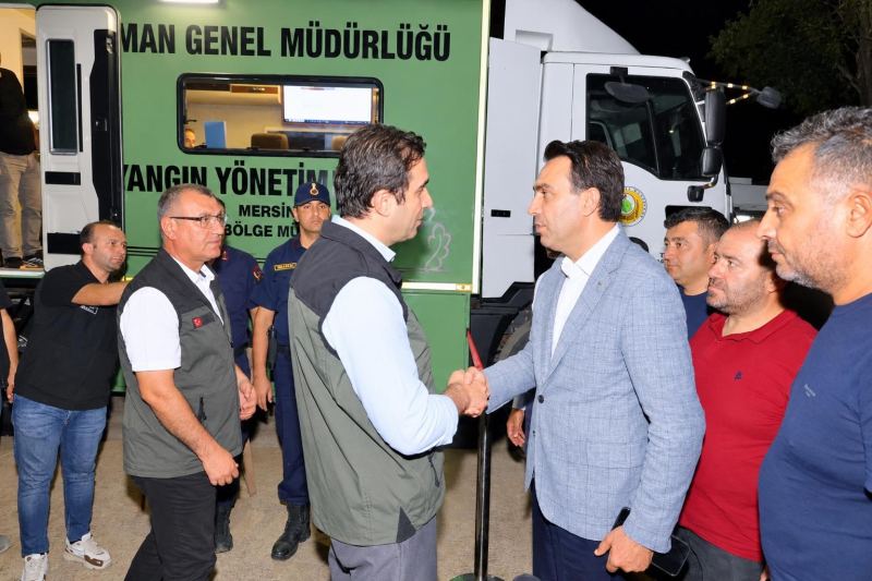 AK Parti Mersin İl Başkanı Aldemir: "Devletimiz tüm imkanlarıyla sahada"