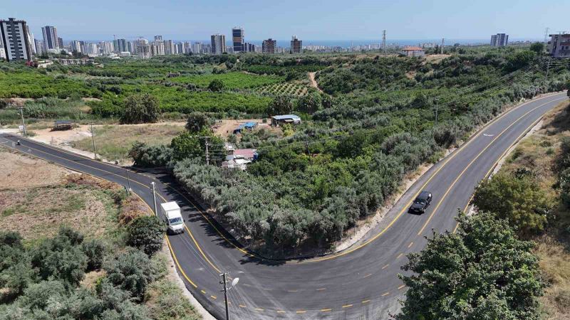 Mersin’de 11,5 kilometrelik yol yenilendi