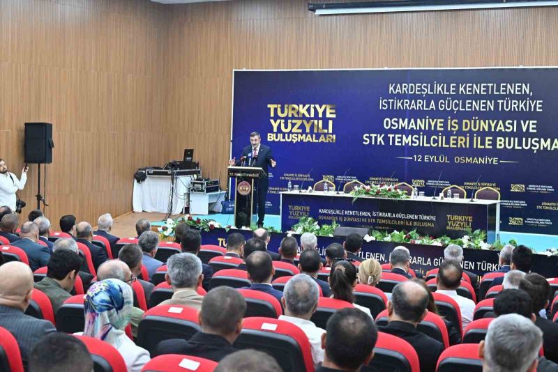 CUMHURBAŞKANI YARDIMCISI CEVDET YILMAZ KONUŞMASI