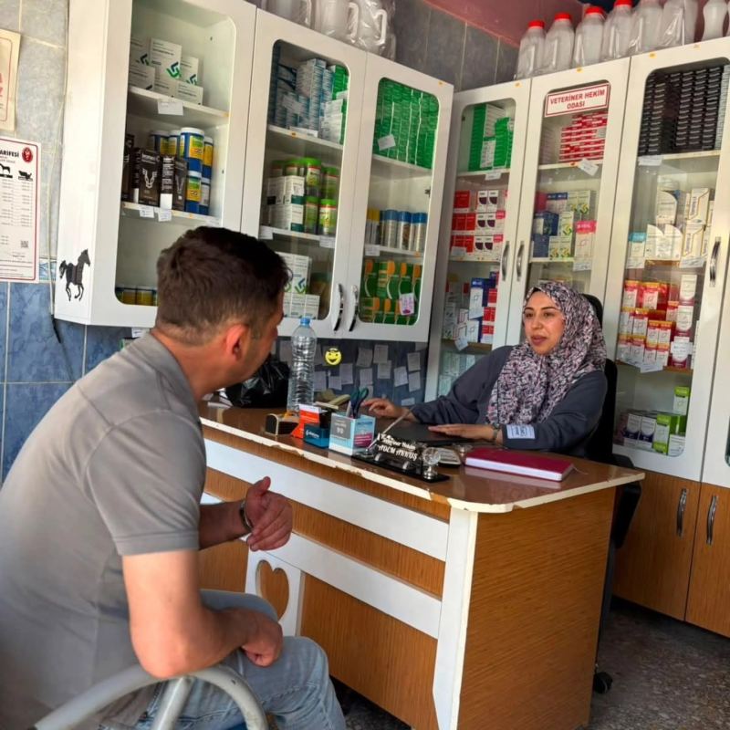 FEKE BELEDİYE BAŞKANI CÖMERT ÖZEN ESNAF ZİYARETİ