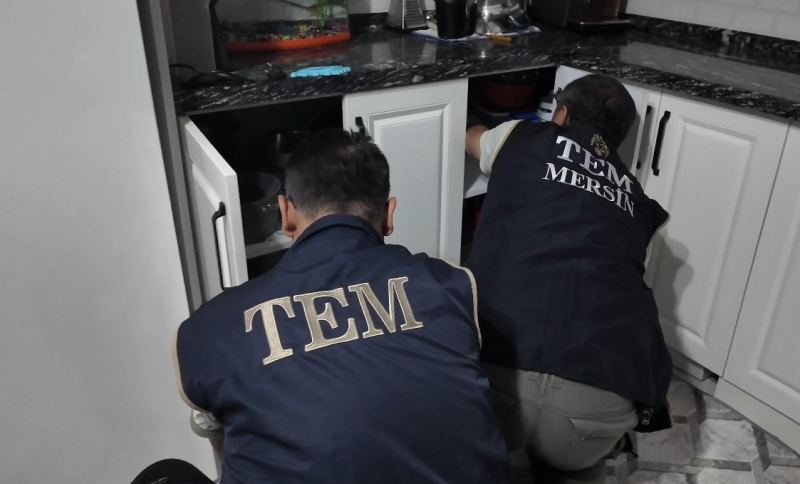 MERSİN'İN TARSUS İLÇESİ MERKEZLİ GERÇEKLEŞTİRİLEN OPERASYON.