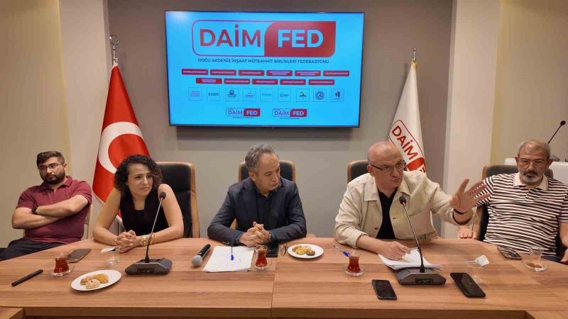 DOĞU AKDENİZ İNŞAAT MÜTEAHHİT BİRLİKLERİ FEDERASYONU (DAİMFED) GENEL MERKEZ BİNASI’NDA, "YEŞİL BİNALARDAN YEŞİL DÖNÜŞÜME: LEED SERTİFİKASYON SÜREÇLERİ VE SÜRDÜRÜLEBİLİRLİK AKADEMİSİ MODELİ" BAŞLIKLI SEMİNER GERÇEKLEŞTİRİLDİ.