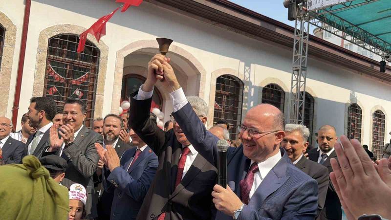 Osmaniye’de 115 yıllık tarihi okul yeniden öğrencileriyle buluştu