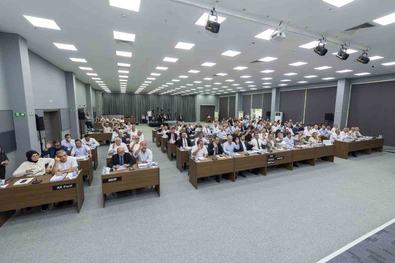 MERSİN BÜYÜKŞEHİR BELEDİYE MECLİSİNİN 2026 YILI EYLÜL AYI OLAĞAN TOPLANTISININ 1. BİRLEŞİMİ, BÜYÜKŞEHİR BELEDİYE BAŞKANI VAHAP SEÇER BAŞKANLIĞINDA GERÇEKLEŞTİRİLDİ.