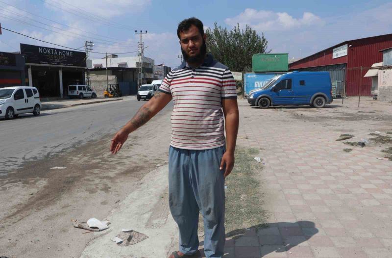 OLAYI GÖREN VATANDAŞLARDAN ÖMER KÜKREK