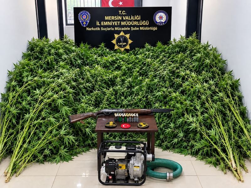 Mersin’de uyuşturucu operasyonu 4 şüpheli yakalandı