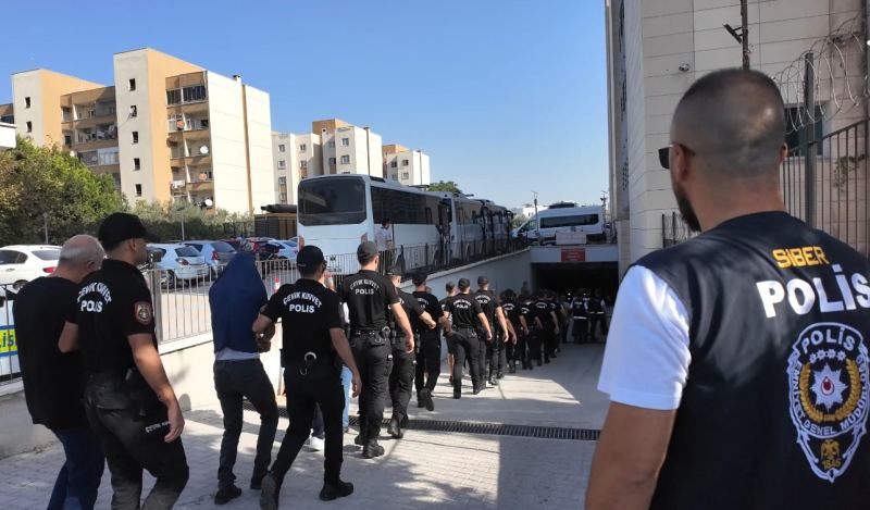 Mersin’deki 7 milyar 640 milyon TL’lik yasa dışı bahis operasyonunda 30 tutuklama