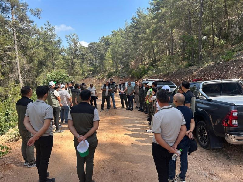 MERSİN'DE ORMANLARIN YANGINLARDAN KORUNMASI AMACIYLA YOL KENARLARINDA TEMİZLİK VE BİYOKÜTLE AZALTMA ÇALIŞMALARINA YÖNELİK EĞİTİM GERÇEKLEŞTİRİLDİ.