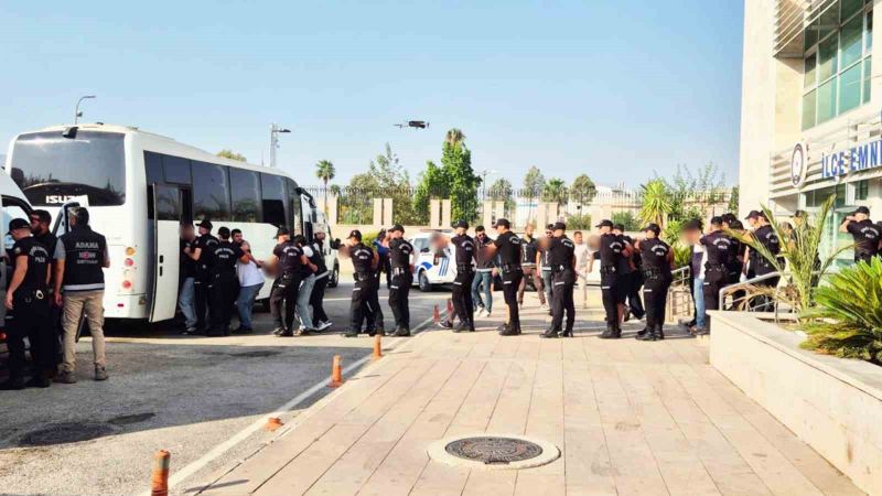 ŞÜPHELİLERDEN 41'İ TUTUKLANIRKEN, 15 KİŞİ HAKKINDA ADLİ KONTROL KARARI VERİLDİ.