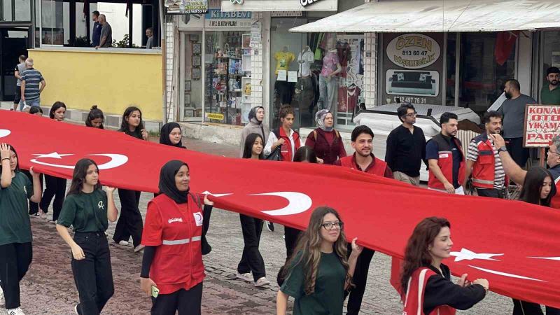 OSMANİYE’DE GAZİLER MEHTER MARŞLARIYLA YÜRÜDÜ