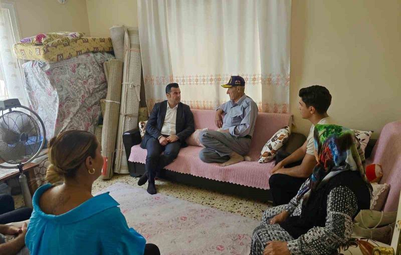 MERSİN’İN AKDENİZ İLÇESİNDE, 19 EYLÜL GAZİLER GÜNÜ DOLAYISIYLA GAZİLER VE AİLELERİ EVLERİNDE ZİYARET EDİLDİ.