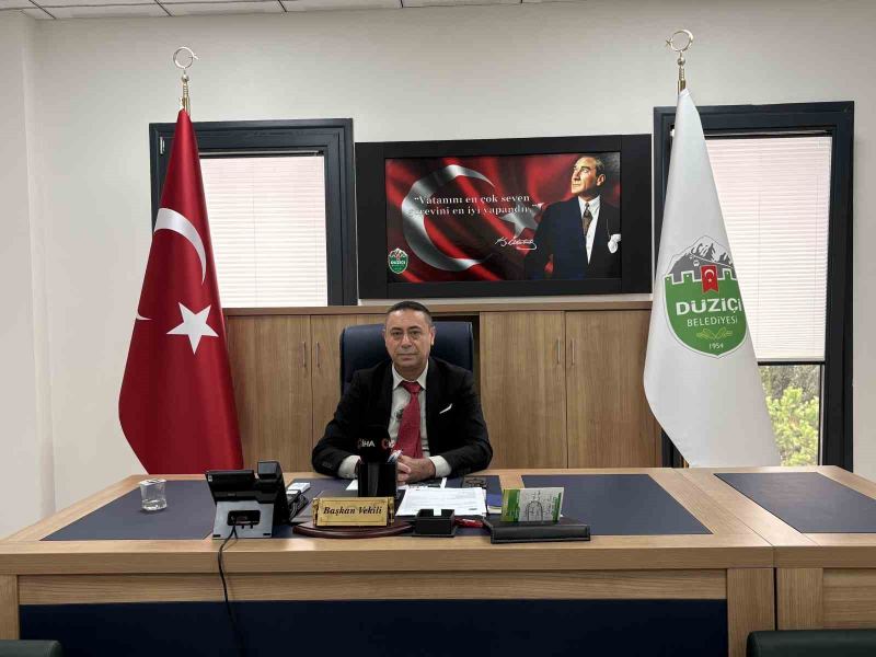 DÜZİÇİ BELEDİYE BAŞKANI MUSTAFA İBA, 19 EYLÜL GAZİLER GÜNÜ KAPSAMINDA BELEDİYE MECLİS ÜYESİ FEHMİ ÖZDEMİR'İ BELEDİYE BAŞKAN VEKİLİ OLARAK GÖREVLENDİRDİ.