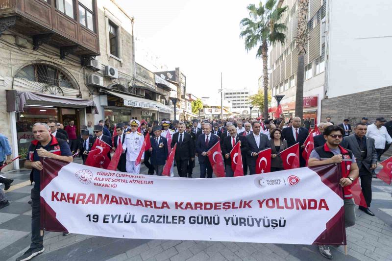 Mersin’de Gaziler Günü tören ve etkinliklerle anıldı