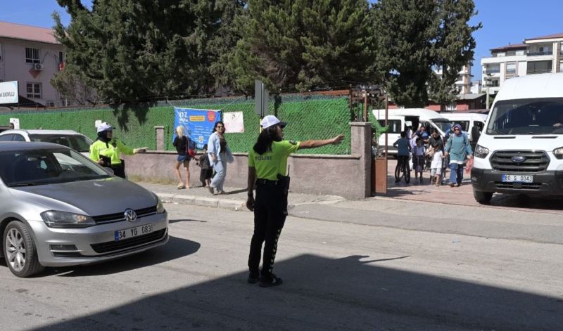 Osmaniye’de okul çevrelerinde dron destekli güvenlik denetimi