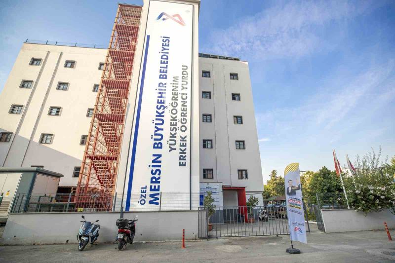 MERSİN'DE ÜNİVERSİTE ÖĞRENCİLERİNE YÖNELİK TOPLAM 240 KİŞİ KAPASİTELİ YURTLARDA AYLIK 3 BİN 120 LİRAYA KONAKLAMA İMKANI SUNULUYOR.