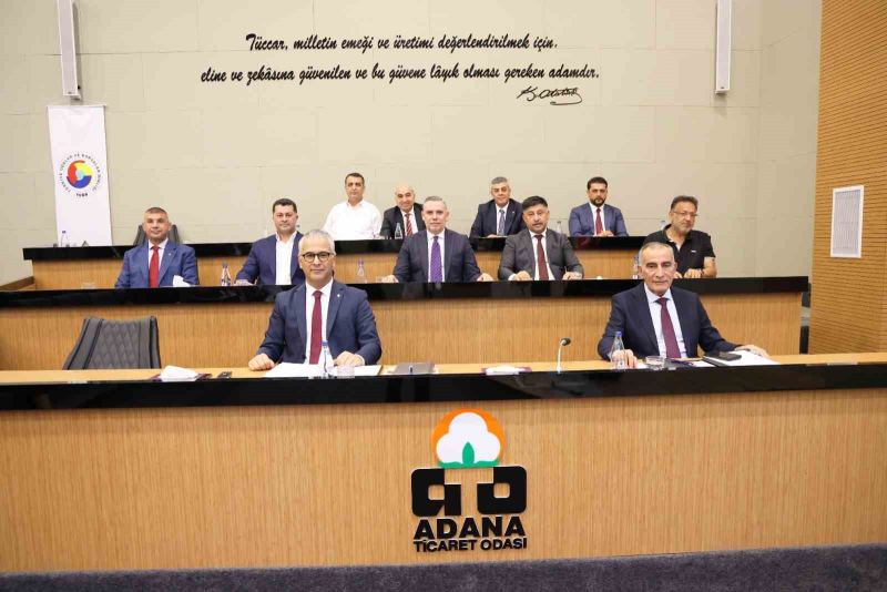 ADANA TİCARET ODASI’NDA (ATO) 2022-2026 DÖNEMİ, MECLİS VE MESLEK KOMİTELERİNİN SON TOPLANTILARININ ARDINDAN TAMAMLANDI.
