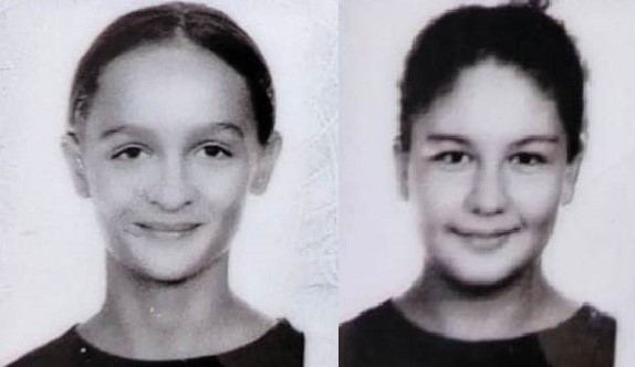 MERSİN'DE KAZADA HAYATINI KAYBEDEN İKİZLERDEN BÜŞRA VE KÜBRA GÜNEY.