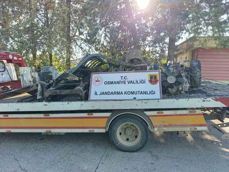 Osmaniye’de çalınan forklift 168 saatlik kamera incelemesiyle bulundu: 3 tutuklama