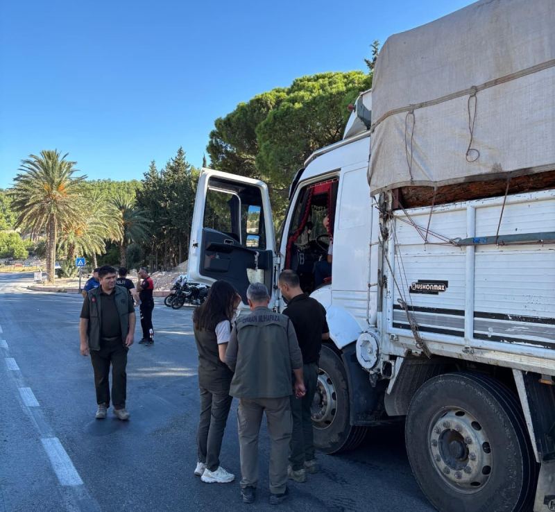 MERSİN’DE ORMAN SUÇLARININ ÖNLENMESİ VE ORMANLARIN KORUNMASI AMACIYLA FARKLI NOKTALARDA YOL KONTROLÜ GERÇEKLEŞTİRİLDİ.